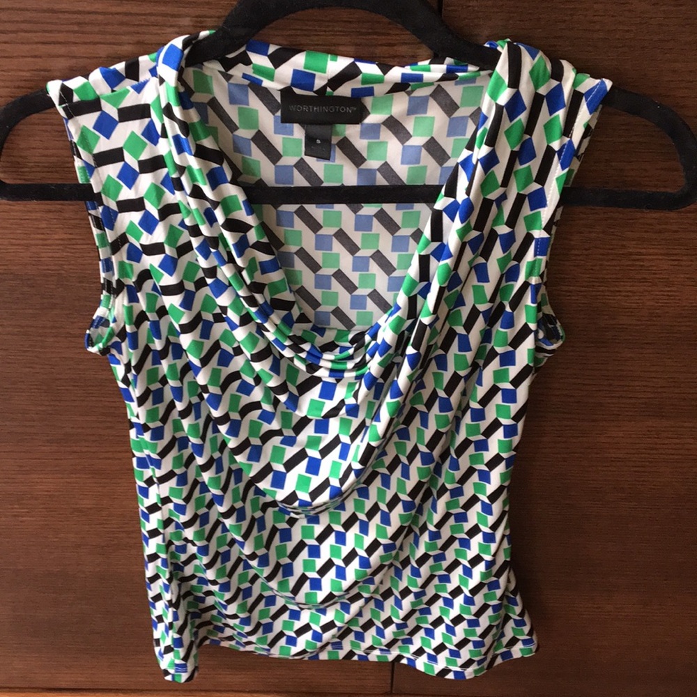 Worthington dressy Tank Top Size Small only $5